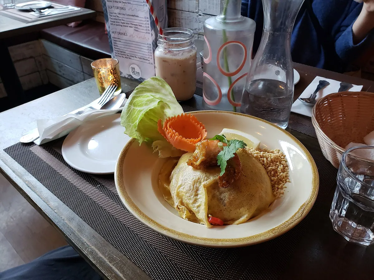 Thai food typical of Camile Thai